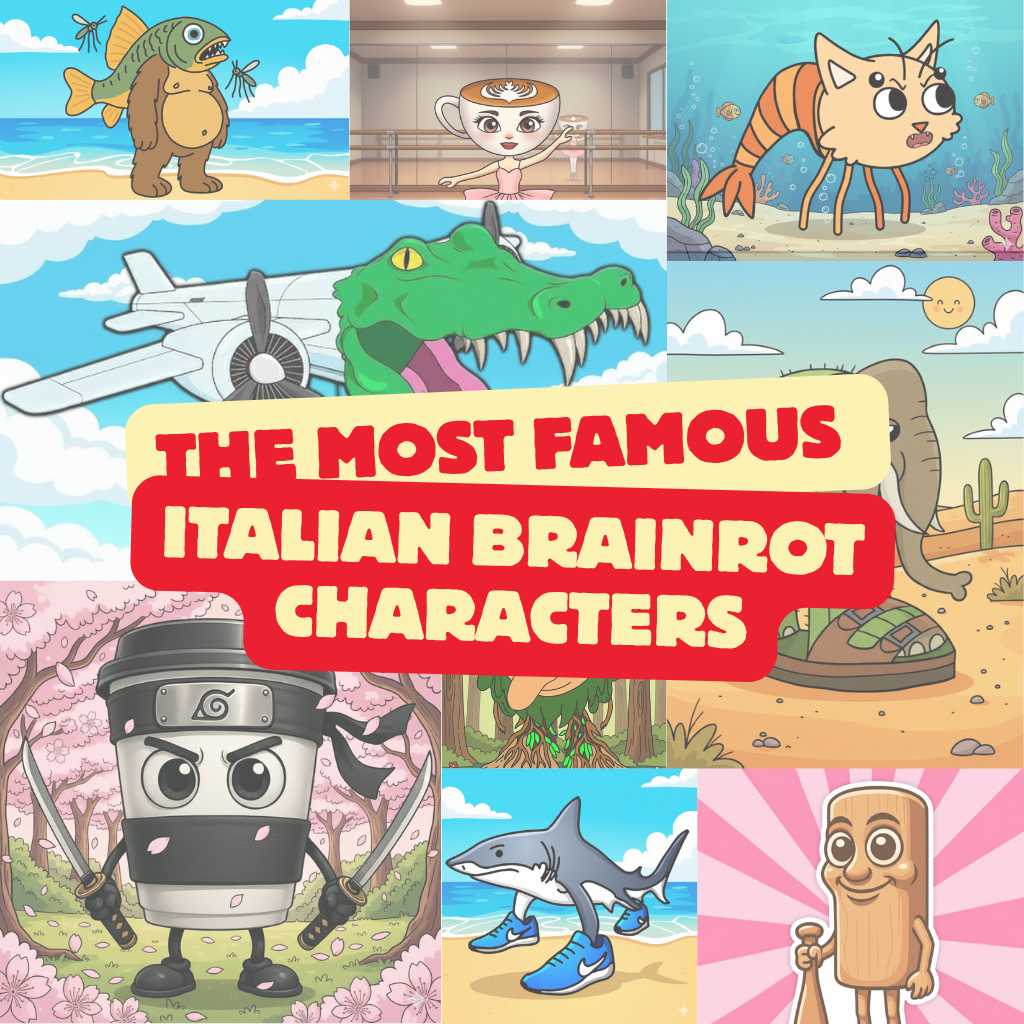 The Most Famous Italian Brainrot Characters